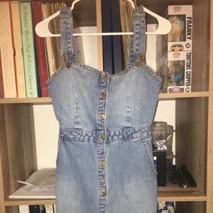 Billabong Buttoned Denim Dress